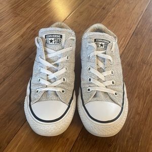 Women’s Converse Chuck Taylor All-Star CTAS Gray Madison Oxford Lace Up Shoes
